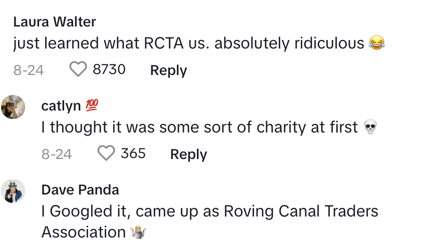 TikTok comments